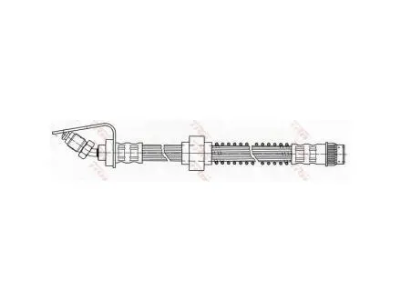 Гальмівний Шланг Перед L/R 565mm FAST FT35158