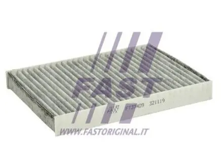 Фильтр салона угольный прямой FIAT DOBLO (119) 01-,DOBLO Cargo (223) 01-,IDEA 03-,PALIO Weekend (1 FAST FT37409