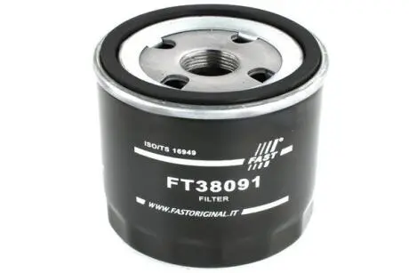 Фильтр масляный NISSAN TIIDA (C13) 14-; DACIA SANDERO II 12-; RENAULT TALISMAN (LP) 15- FAST FT38091