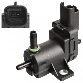 Електропневматичний контрольний клапан CITROEN BERLINGO, BERLINGO MULTISPACE, C2, C3 PLURIEL, C4, C4 I, C4 II, C4 PICASSO I, C4 PICASSO II, C4 SPACETOURER, C5 II, C5 III, C6, C8 1.1-3.0 09.98- FEBI BILSTEIN 109045