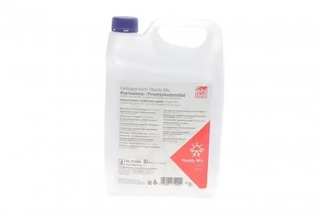 Антифриз (синій) Readymix G11 (-35°C готовий до застосування) (5 л) FEBI BILSTEIN 171999 (фото 1)