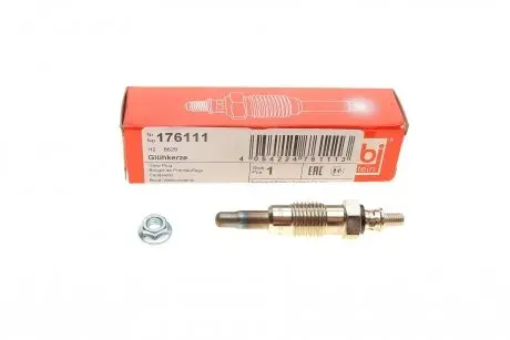 Свеча накаливания Ford Escort/Fiesta 1.8D/1.8TD 93-02 (11V) FEBI BILSTEIN 176111