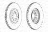Тормозной диск FERODO DDF1118C (фото 2)