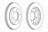 Диск тормозной FERODO DDF1384C (фото 1)