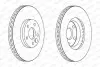 Диск тормозной FERODO DDF1567C (фото 2)