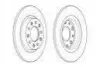 Диск тормозной FERODO DDF2333C (фото 1)