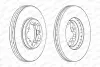 Диск тормозной FERODO DDF2469 (фото 1)