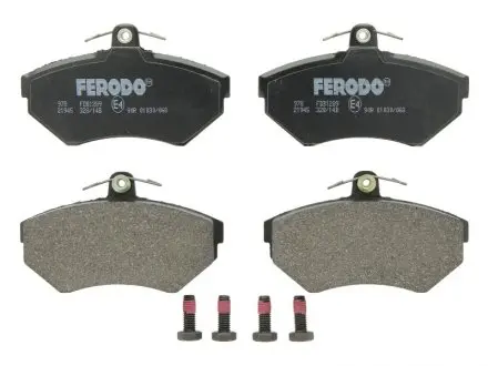 Тормозные колодки дисковые FERODO FDB1289