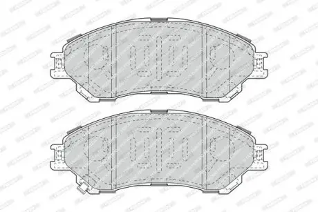 Тормозные колодки дисковые FERODO FDB4884