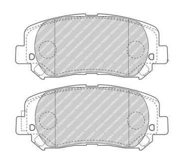 Гальмівні колодки дискові FERODO FDB4999