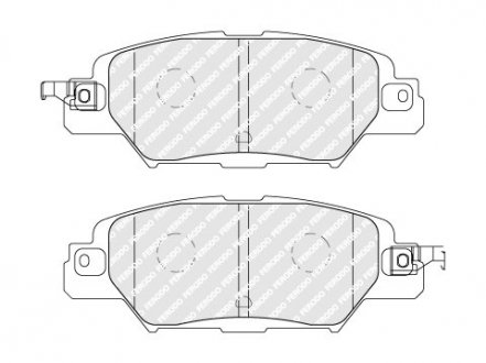 Гальмівні колодки. FERODO FDB5116