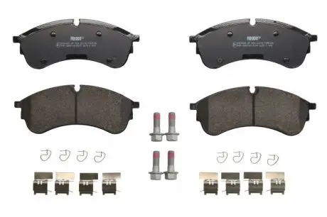 Колодки тормозные дисковые (комплект 4 шт) FERODO FVR5105