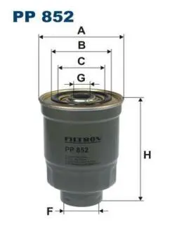 Фільтр паливний FILTRON PP852