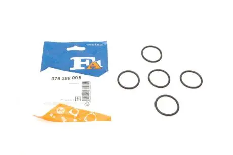 Прокладка крышки горловины маслозаливной BMW 3 (E90)/5 (E60)/7 (F01-F04) 04-15 M57/N54/N57 (к-к 5шт) Fischer Automotive One (FA1) 076.389.005