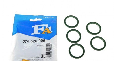 FISCHER DACIA Ущільнювальне кільце DUSTER (HM_) 1.2 15-, RENAULT MEGANE IV 1.2 15- Fischer Automotive One (FA1) 076.520.005