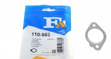 Прокладка выхлопной системы. Fischer Automotive One (FA1) 110-983