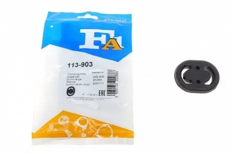 Гумка глушника Audi 100 2.0 76-80 Fischer Automotive One (FA1) 113-903