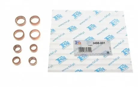 Укладка компрессора кондиционера Renault Kangoo II 08- (К-кт) Fischer Automotive One (FA1) 3498-001