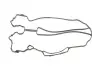 Прокладка крышки клапанов Opel Corsa 1.0 12V 03- Fischer Automotive One (FA1) EP1200-916 (фото 4)