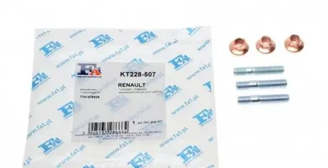Комплект прокладок турбіни Renault Laguna II 1.9 dCi 05-07 Fischer Automotive One (FA1) KT228-507