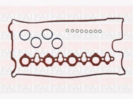 Прокладка клапанной крышки (комплект) Nissan Opel Renault 2.2-2.5 00- Fischer Automotive One (FA1) RC896S