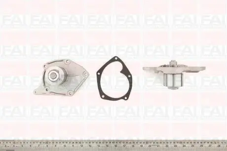 Насос водяной (диам. лопасти 74мм) Nissan Renault Clio Kangoo Megane 1.5DCI 04- Fischer Automotive One (FA1) WP6441