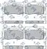 Колодки тормозные дисковые FOMAR FO 694181 (фото 1)