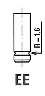 Клапан двигателя выпускной FRECCIA R3594/RCR