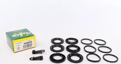 Ремкомплект гальмівного супорта VW TOUAREG (7LA, 7L6, 7L7) 02-10,TOUAREG (7P5) 10-18 FRENKIT 236036