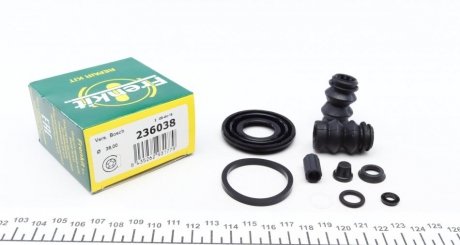 Ремкомплект суппорта (заднего) Fiat Punto/Toyota Corolla 05- (d=36mm) (Bosch) FRENKIT 236038