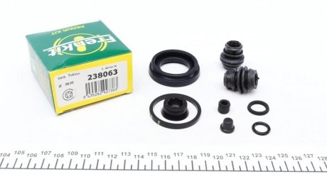 Ремкомплект супорта (заднього) Toyota Auris/Yaris 05- (d=38mm) (Tokico) FRENKIT 238063