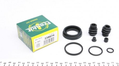 Ремкомплект суппорта (заднего) Hyundai i40 11- (d=38mm) (Mando) FRENKIT 238074