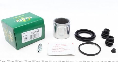 Ремкомплект суппорта (переднего) Daewoo Lanos 97- (d=52mm) (+поршень) (Dac) FRENKIT 252909