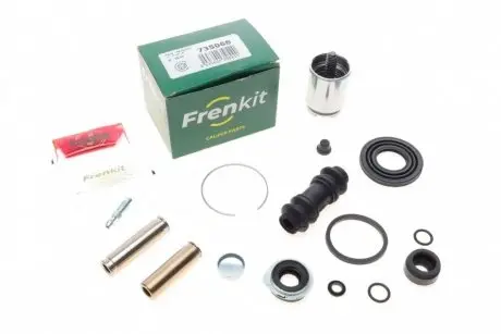 Ремкомплект суппорта (заднего) Toyota Corolla 99-01 (d=35mm) (Akebono) (+поршень/направляющая) FRENKIT 735068 (фото 1)
