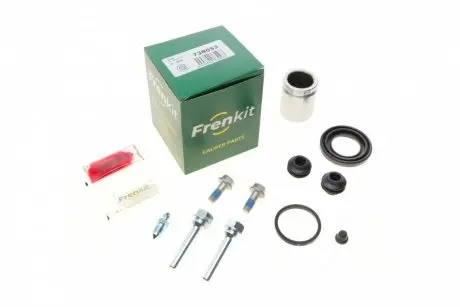 Ремкомплект супорта (заднього) Hyundai Tucson/Kia Sportage 15-(d=38mm)(Mando)(+поршень/направляюча) FRENKIT 738053