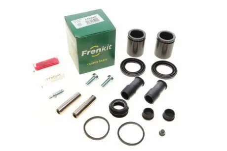 Ремкомплект суппорта (переднего) Audi A4/A6/VW Passat 96-05 (d=43mm) (+2 поршня/направляющая)(Lucas) FRENKIT 743245