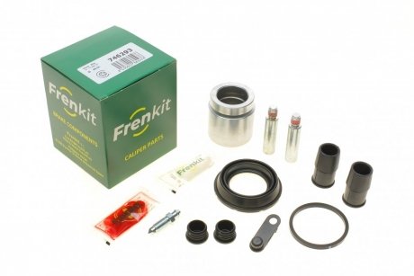 Ремкомплект супорта (заднього) BMW 5 (E60) 01-10 (d=46)(Ate)(+1 поршень/напрямна) SuperKit FRENKIT 746293