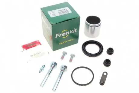 Ремкомплект супорта (переднього) Honda Civic 05- (d=54mm)(TRW)(+1 поршень/напрямна) SuperKit FRENKIT 754431