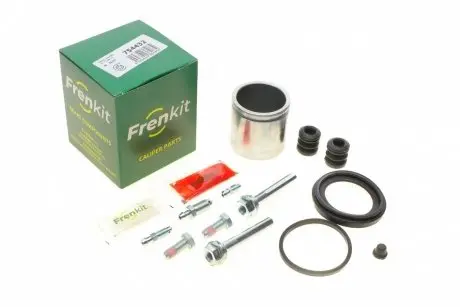 Ремкомплект супорта (переднього) VW Passat 96-00 (d=54mm)(TRW)(+1 поршень/напрямна) SuperKit FRENKIT 754432