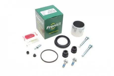 Ремкомплект супорта (переднього) Nissan Altima/Teana 2.5/3.5 06- (d=57mm) (+поршень/направляюча) SuperKit FRENKIT 757709