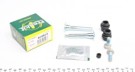 Направляющая суппорта (переднего/к-кт) Toyota Avensis 01- (Akebono) FRENKIT 810014