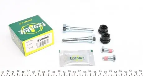 Ремкомплект направляючих супорта FORD KA+ (UK, FK) 16; KIA CEED (JD) 12-; BMW 5 (G31) 17- FRENKIT 810099