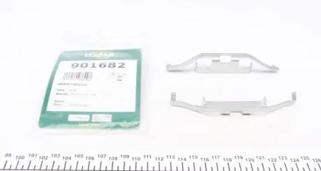 Планка супорта (заднього) прижимна (к-кт) VW T5 03-09 (Ate) FRENKIT 901682