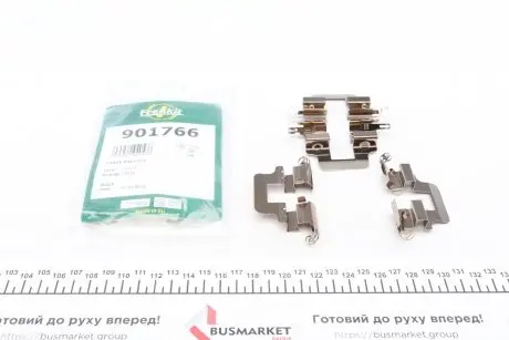 Планка супорта (заднього) притискна (к-кт) Audi A4/A5/A6/A7/Q7 07- (Lucas) FRENKIT 901766