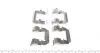 Планка суппорта (переднего) прижимная (к-кт) Opel Astra J/Insignia A/Zafira 09-R16/R17 (Mando) FRENKIT 901776 (фото 2)