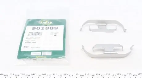Планка суппорта (заднего) прижимная (к-кт) BMW 3 (F30/F80) 3.5 i/d 11- (Ate) FRENKIT 901889