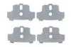 Комплект протискрипних пластин (задніх) Hyundai Elantra 00-06/Coupe 96-09/Kia Cerato 04-/Nissan Maxima 88-94 FRENKIT 940020 (фото 1)