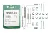 Комплект пружинок колодок ручника Renault Logan 1.4-1.6 05- (Lucas) FRENKIT 950678 (фото 2)