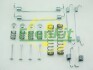 Комплект пружинок колодок ручника Citroen C2/C3/C4/Peugeot 208/301 02- (203x38) (Bosch) FRENKIT 950835 (фото 1)