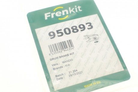 Комплект пружинок колодок ручника Hyundai i30 05-12 (Mando) FRENKIT 950893